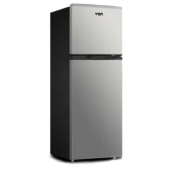Von VART-19DHS Double Door Fridge 136L