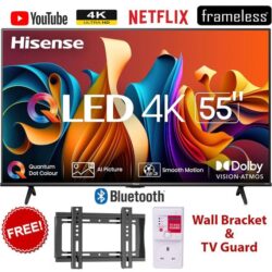 Hisense 55Q6N 55 Inch 4K QLED TV Q6 Series