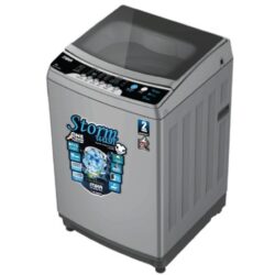 MIKA Washing Machine, 10Kg, Fully Automatic, Top Load, Dark Silver MWATL3510DS