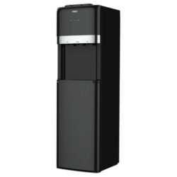 MIKA Water Dispenser, Standing, Bottom Load, Hot, Normal & Cold, Compressor Cooling (3 Taps), Black & Silver MWDB2804BS
