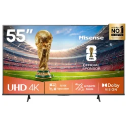 Hisense 55″ 55A6Q Series Vidaa Smart 4K UHD TV