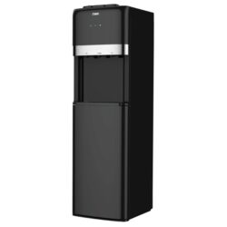 MIKA Water Dispenser, Standing, Bottom Load, Hot, Normal & Cold, Electric Cooling (3 Taps), Black & Silver MWDB2351BS
