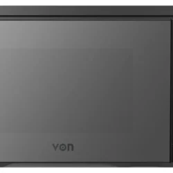 VON VMS-346DMKM Digital Solo Microwave Oven – 34L Black Mirror