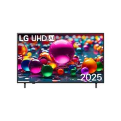 65 inch LG UHD AI UA80 4K Smart TV HDR10 webOS25 2025 65UA80006LC
