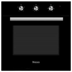 Neso Built-In Glass Oven, 70L, 60x60cm, Black