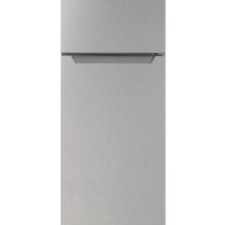 MIKA Fridge, 202L, 2 Door Top Mount Freezer, No Frost, INVERTER Compressor, Inox Line Brush MRNF202XLBV